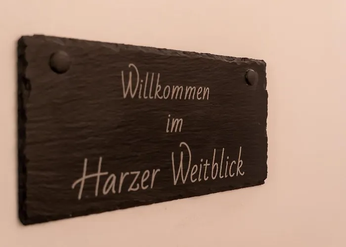 Harzer Weitblick, Bis 2 Hunde Willkommen, W-lan, 2x Smart Tv, Dtv 4 Sterne, 4 Pfoten * 브라운라제